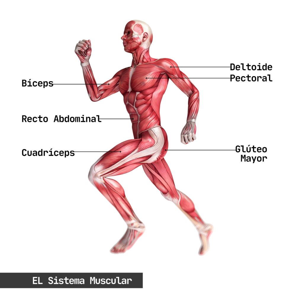 The Muscular System infographic