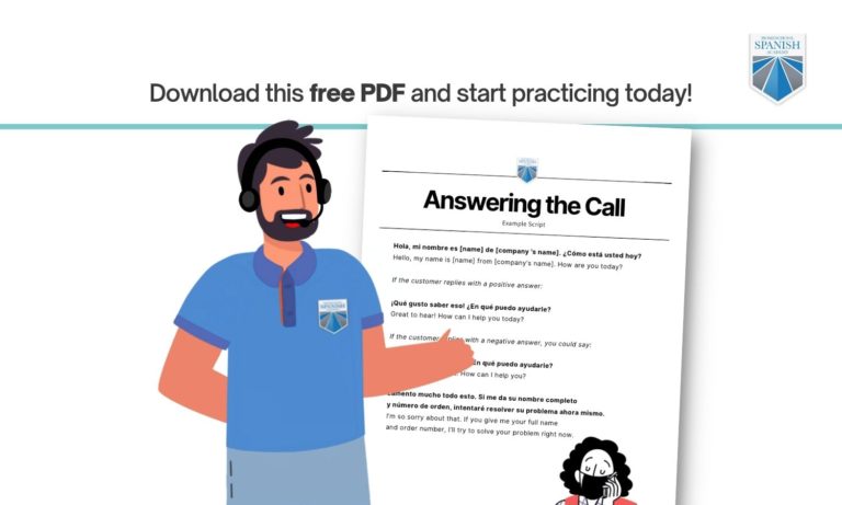 Spanish Customer Service Phrases and Conversations [with Example Call ...