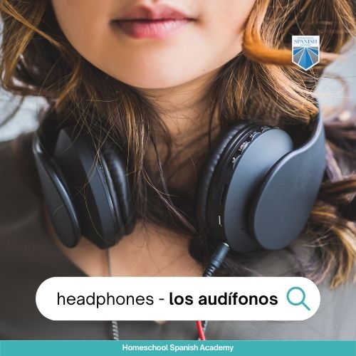los audífonos - headphones