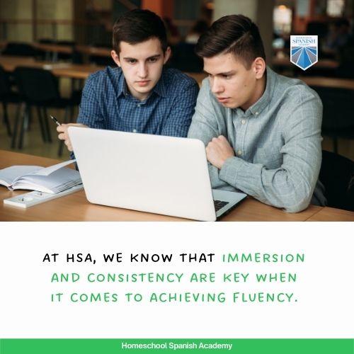 At HSA, we know that immersion and consistency are key when it comes to achieving fluency. 