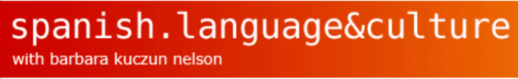 free Spanish language website called Spanish Language and Culture