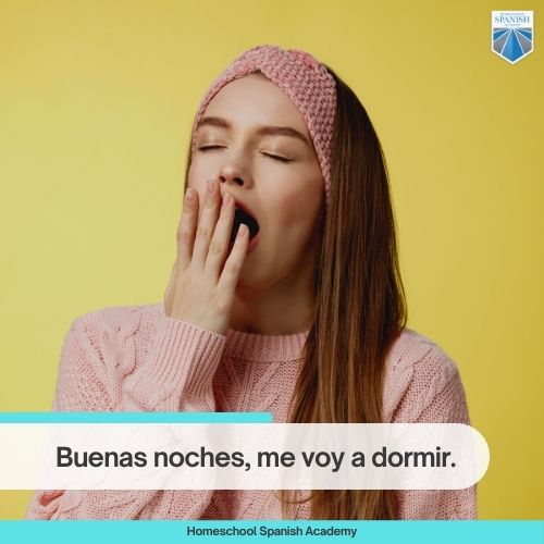 Buenas noches - Good night