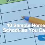 10 Sample Homeschool Schedules You Can Copy